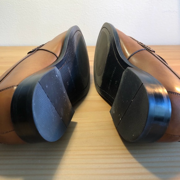 Banana Republic Dellbrook Italian Leather Loafer Men’s 10 Tan - Picture 4 of 7